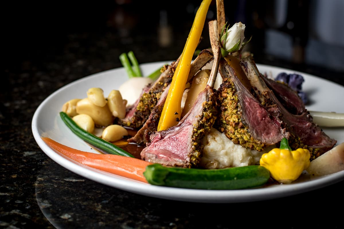 New Zealand Rack of Lamb at Wild Garlic Grill (Credit: Jackie Tran)