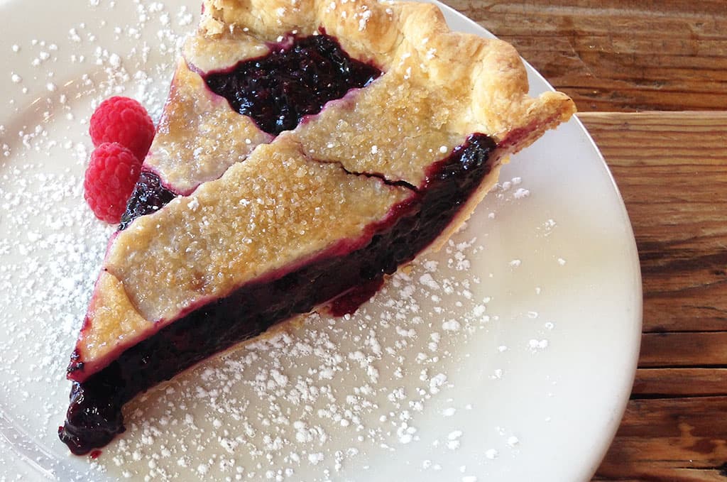 Lime Blackberry Pie at Wilko (Credit: Julie Ray)