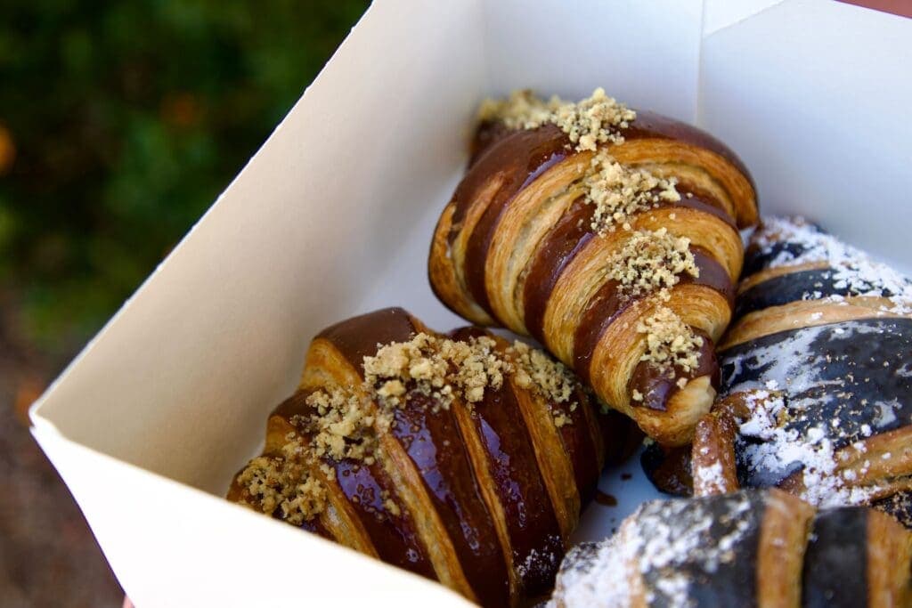a box of donuts