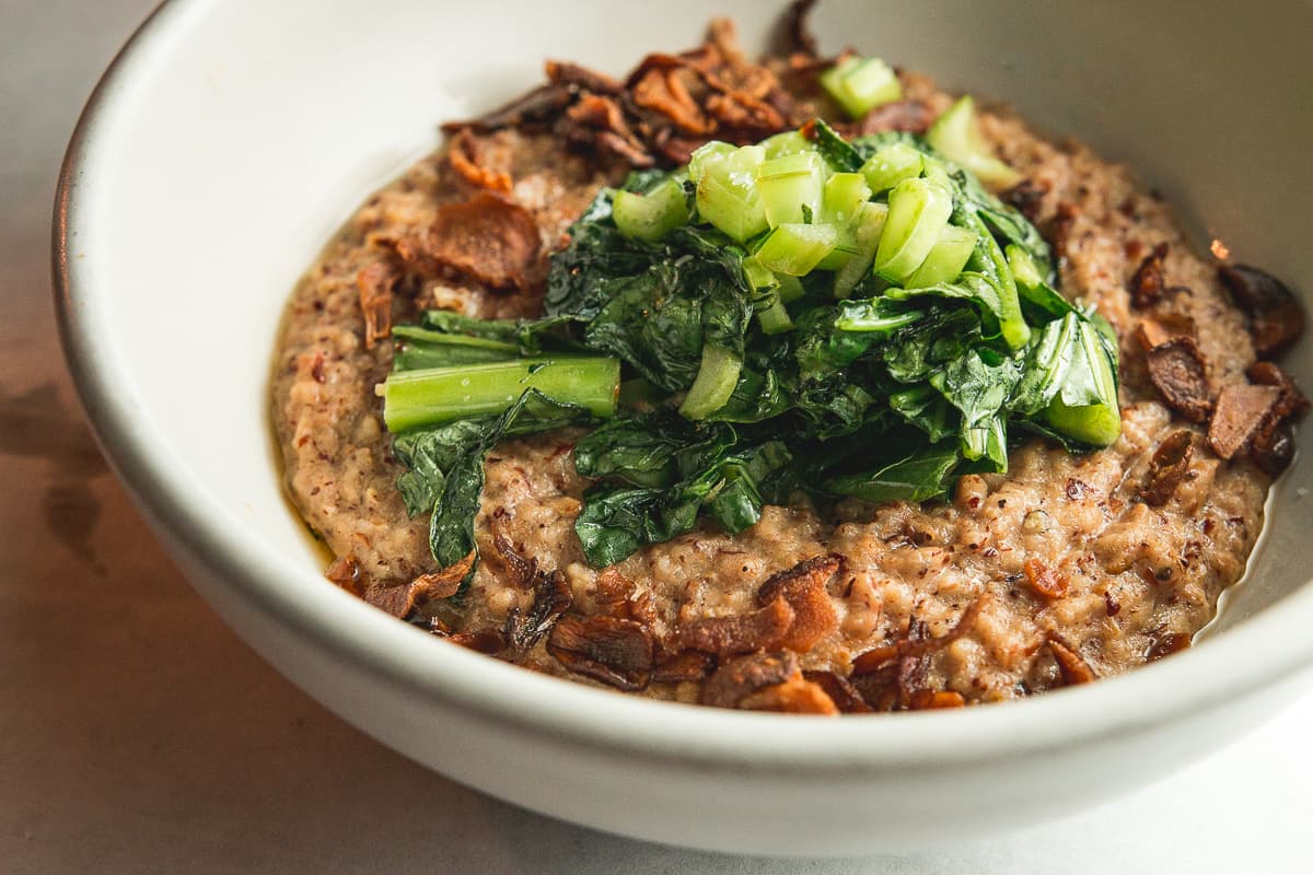 Red Corn Polenta at Maynards Market & Kitchen