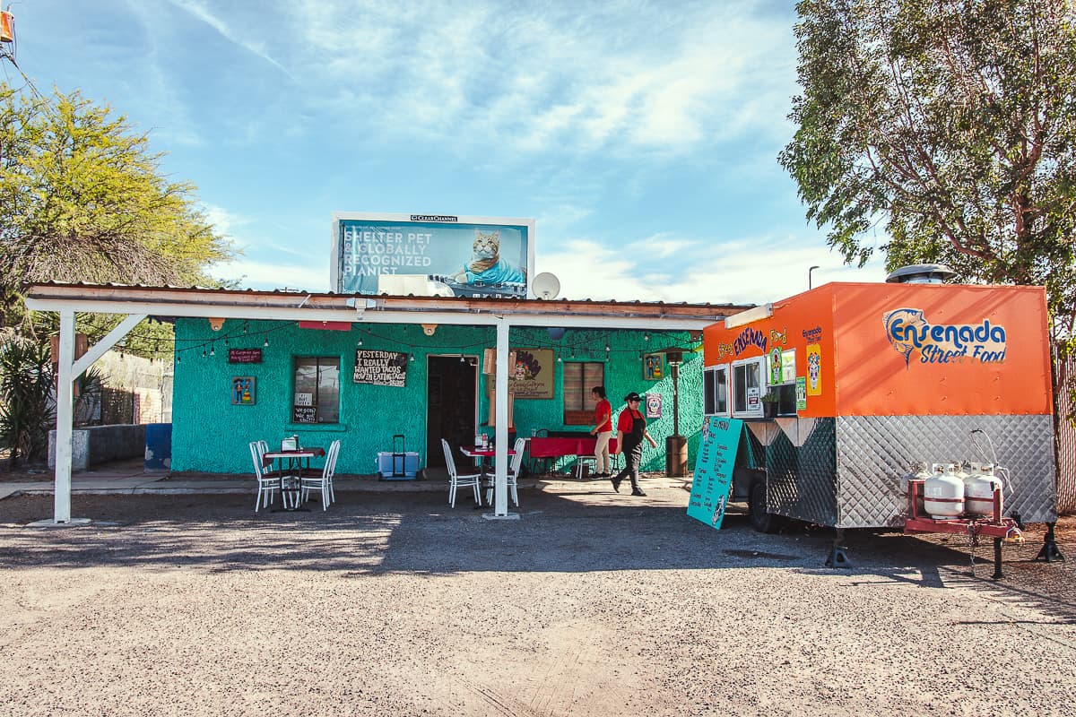 Facade at Ensenada Street Food (Credit: Jackie Tran)