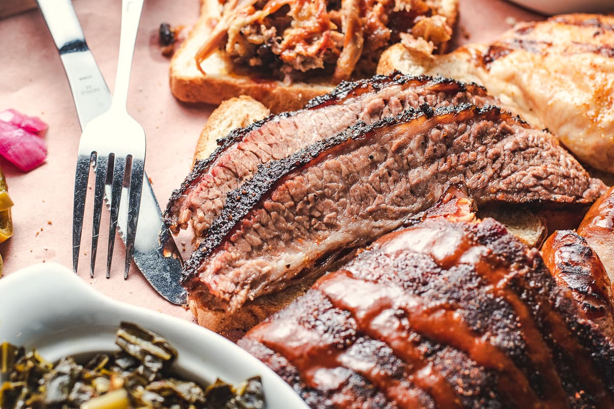Brisket at Brother John's Beer, Bourbon & BBQ (Credit: Jackie Tran)