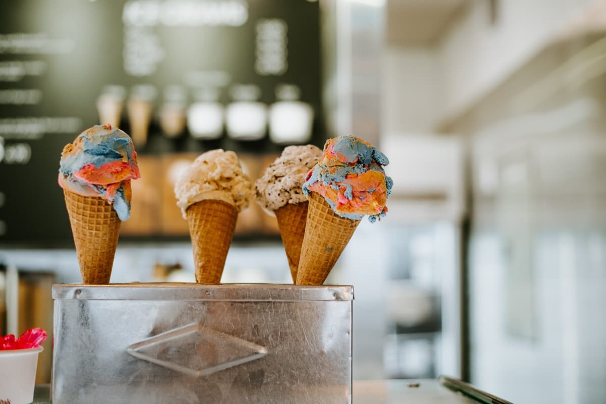Ice cream at the Creamery (Photo courtesy of Old Tucson)