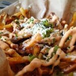 Spicy Green Chile Fries at Zinburger in Tucson