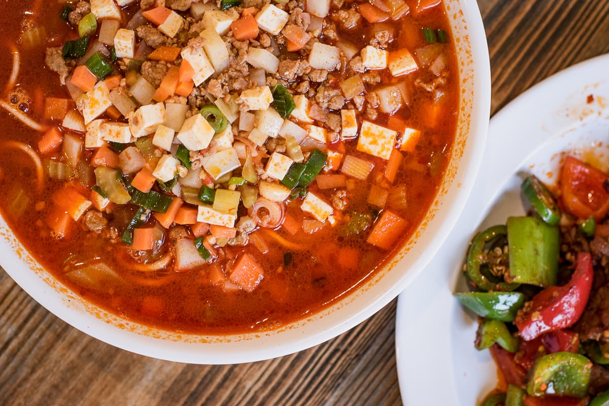 Soup Noodles with Saozi at Zing Zing's (Credit: Jackie Tran)