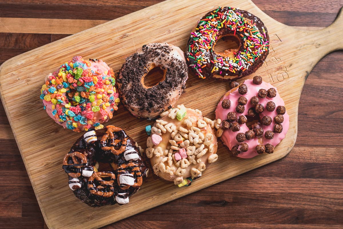 Assorted Zonuts at Zona 78 in Tucson