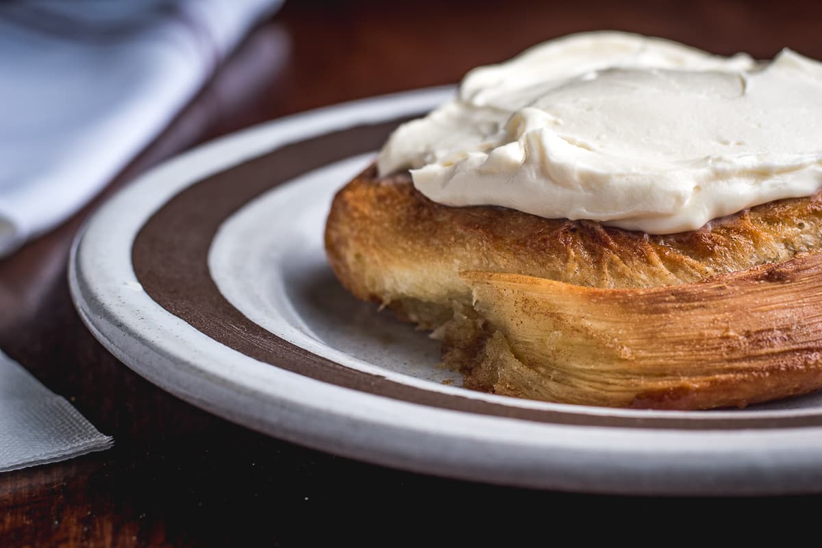 Cinnamon Roll at Zona 78 (Credit: Jackie Tran)