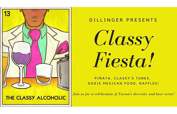 Local blogger “The Classy Alcoholic” joins Dillinger Brewing for a “Classy Fiesta”