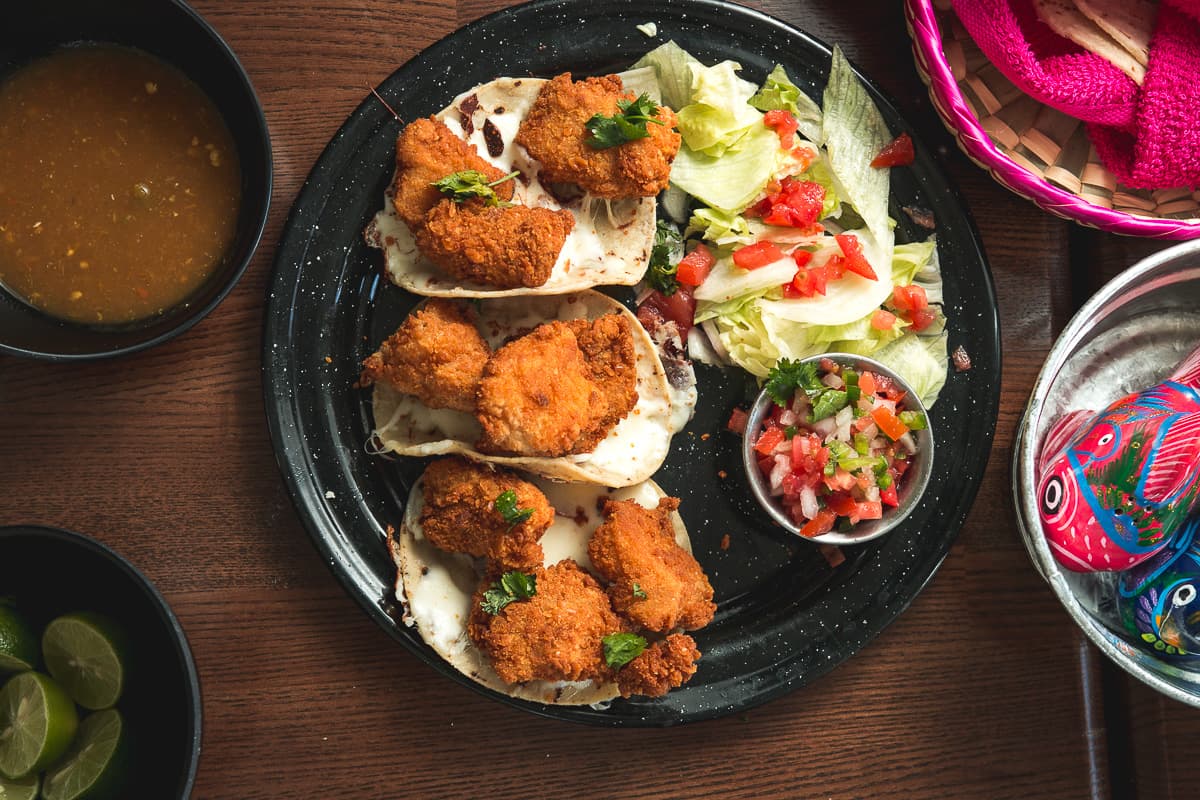 Eating on the Cheap: $4 2-for-1 Fish Taco Mondays at Mestizos