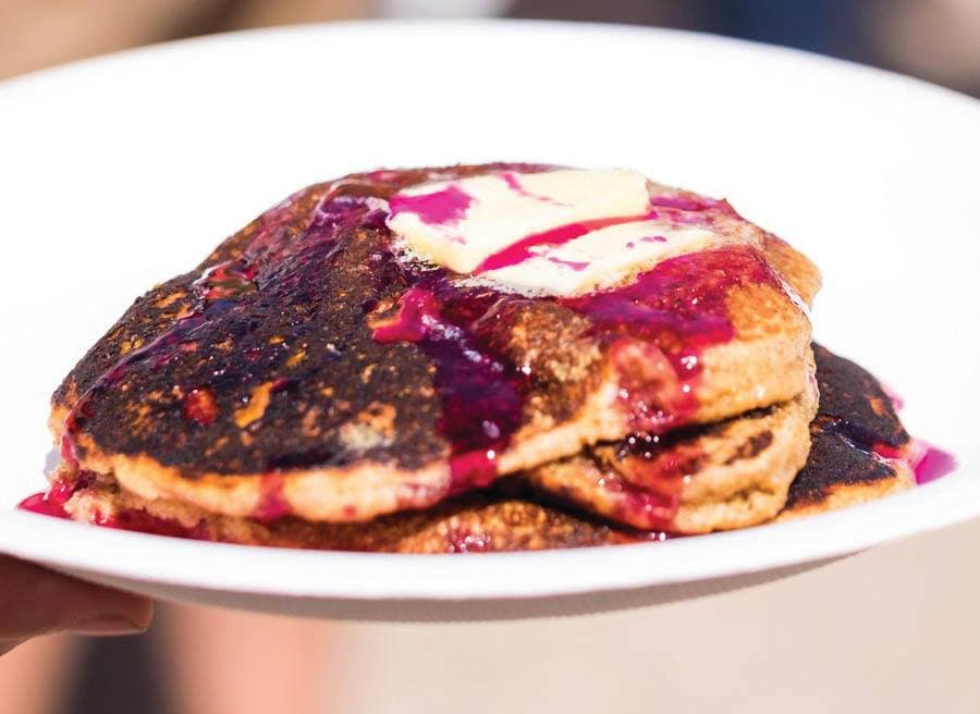 Edible Shade Mesquite Pancake Breakfast