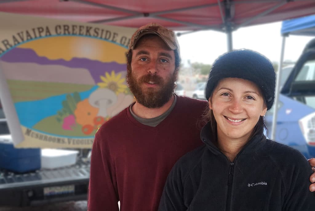 Farmers Market Profile: Andrew Carhuff & Nicole DeVito of Aravaipa Creekside Growers