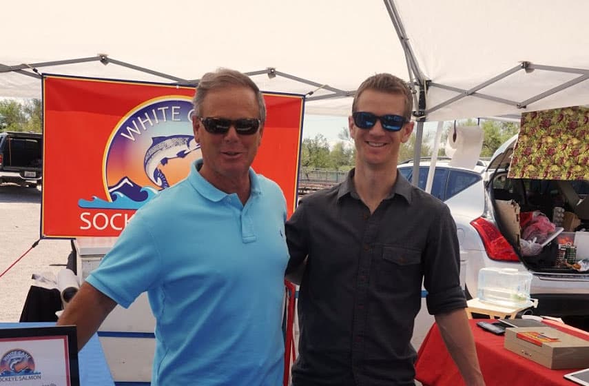Farmers Market Profile: Randy Houghton of White Cane Sockeye Salmon
