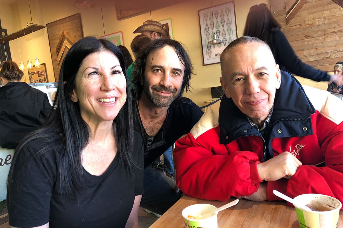 We just hung out with Gilbert Gottfried at The Screamery
