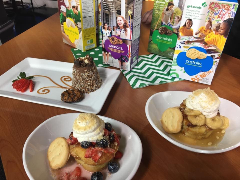 Girl Scout Cookies & Wine Pairing at The Living Room February 9