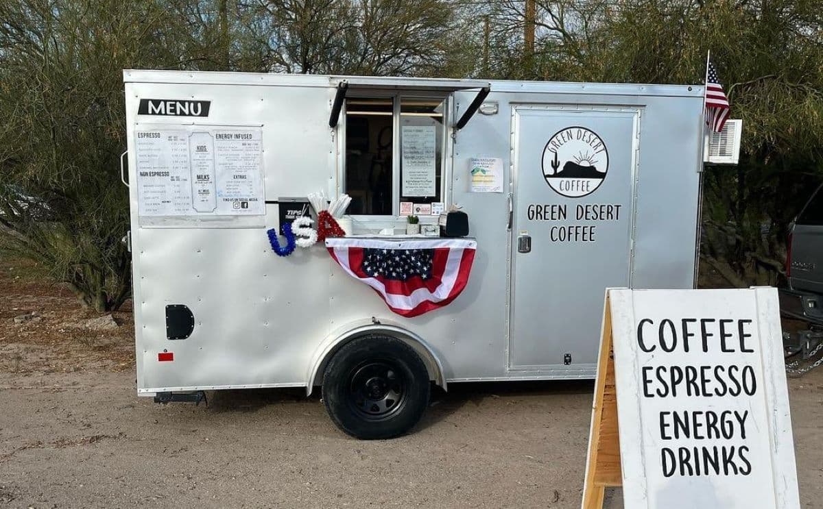 Green Desert Coffee is Selling its Mobile Coffee Shop