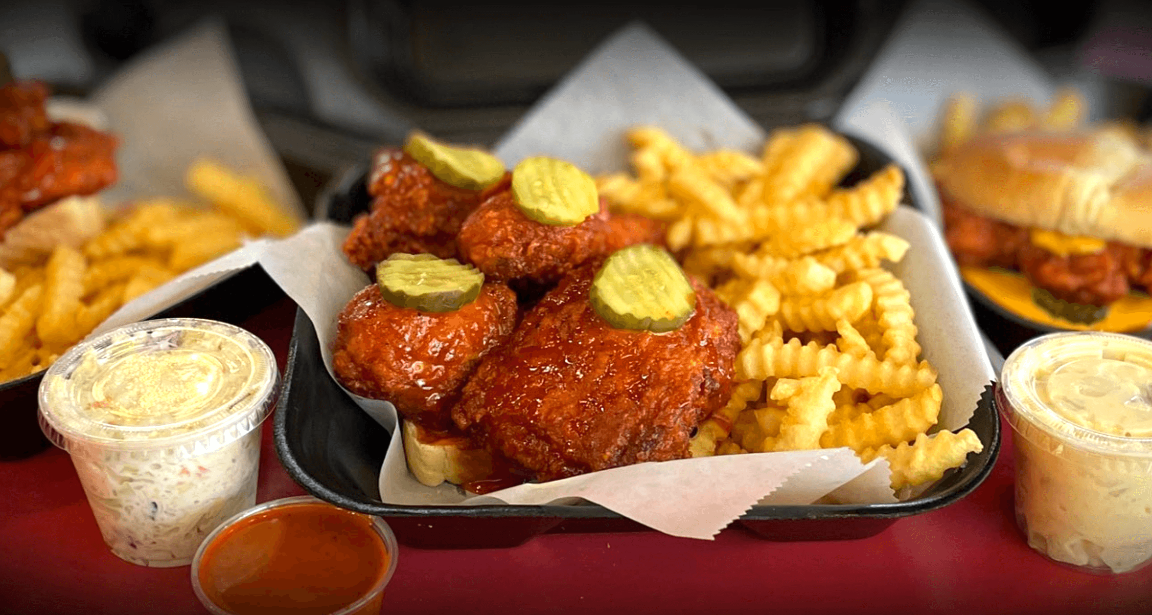Halle’s Hot Chicken: New ‘ghost kitchen’ found inside Lucky Wishbone