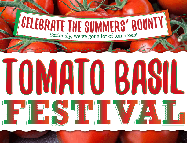 Heirloom Farmers Markets Tomato Basil Festival July 23 & 24