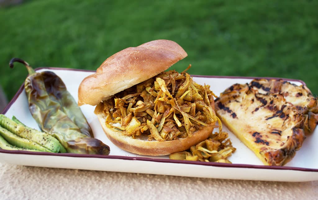 Jackfruit Barbacoa Sandwich