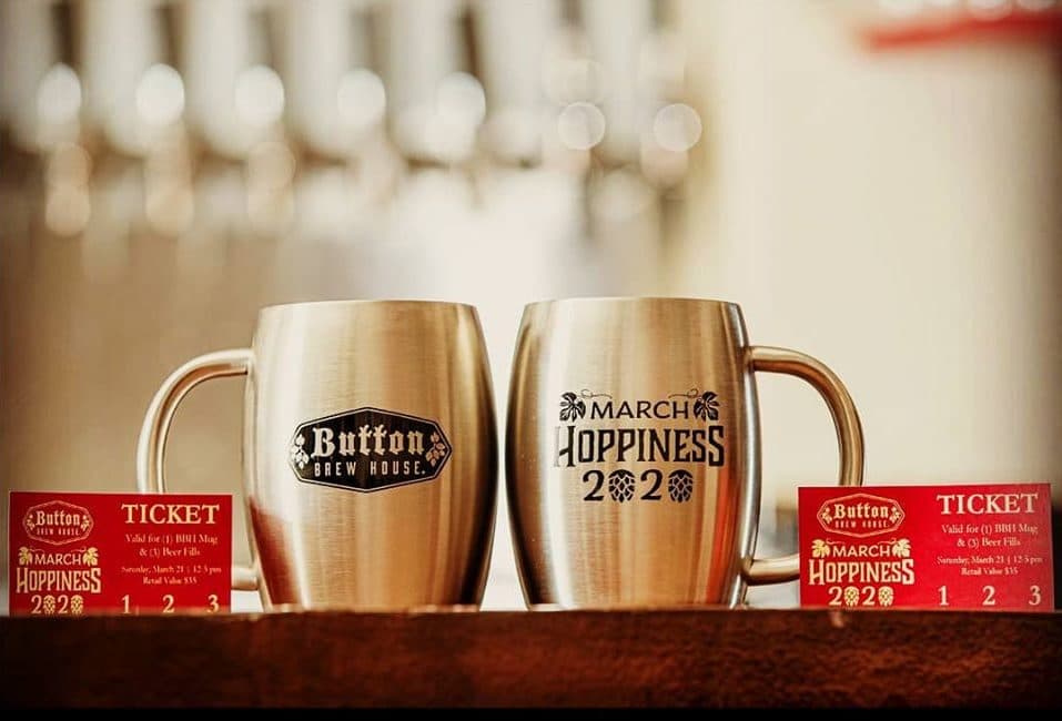 Button Brew House brews up “March Hoppiness 2020” with 10+ breweries