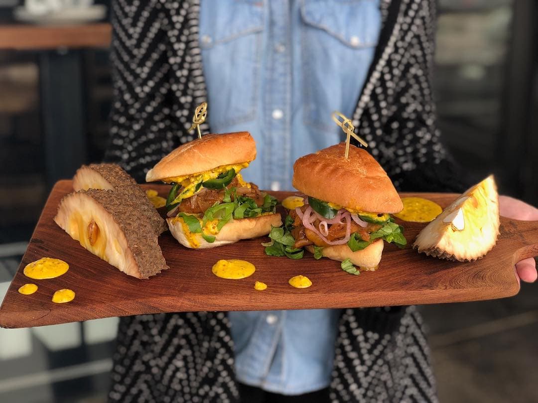 Meatless Monday: Jackfruit Asada Torta at Ermanos Craft Beer & Wine Bar