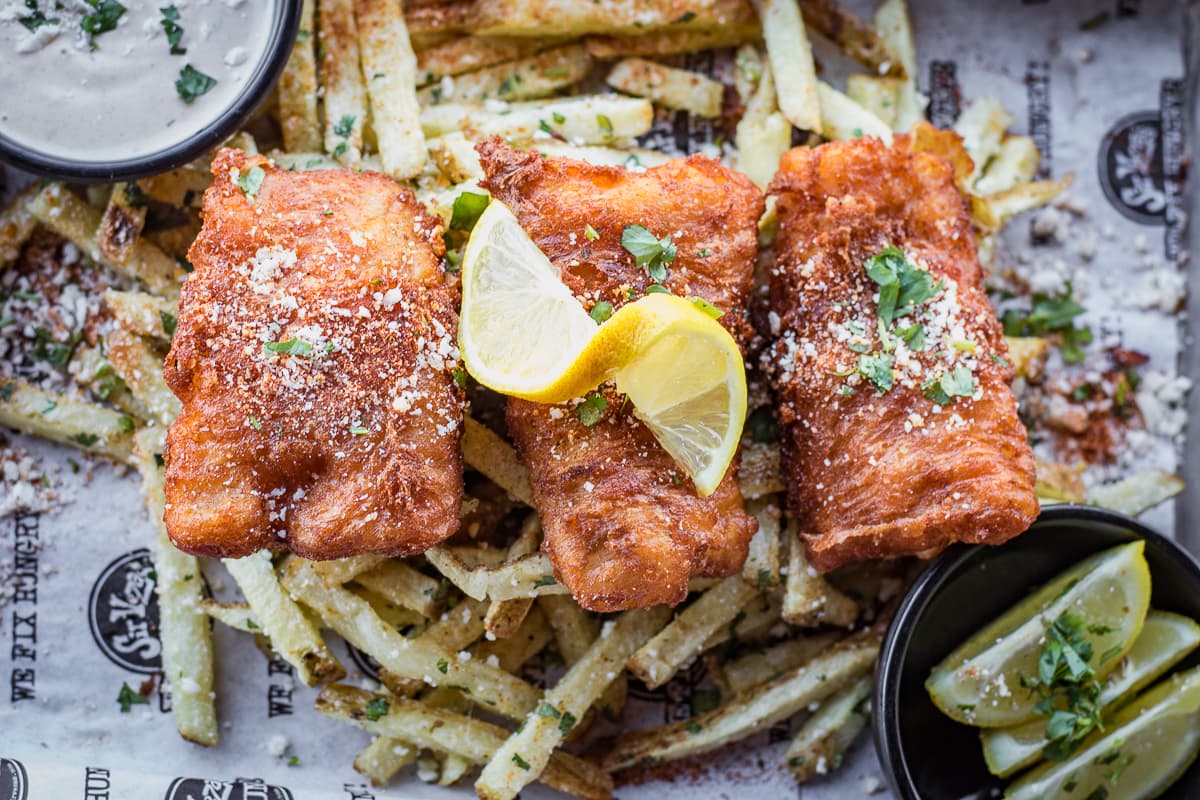 Sir Veza’s Kitchen & Kantina rolls out Michelada-Battered Fish & Chips for Lent Fridays