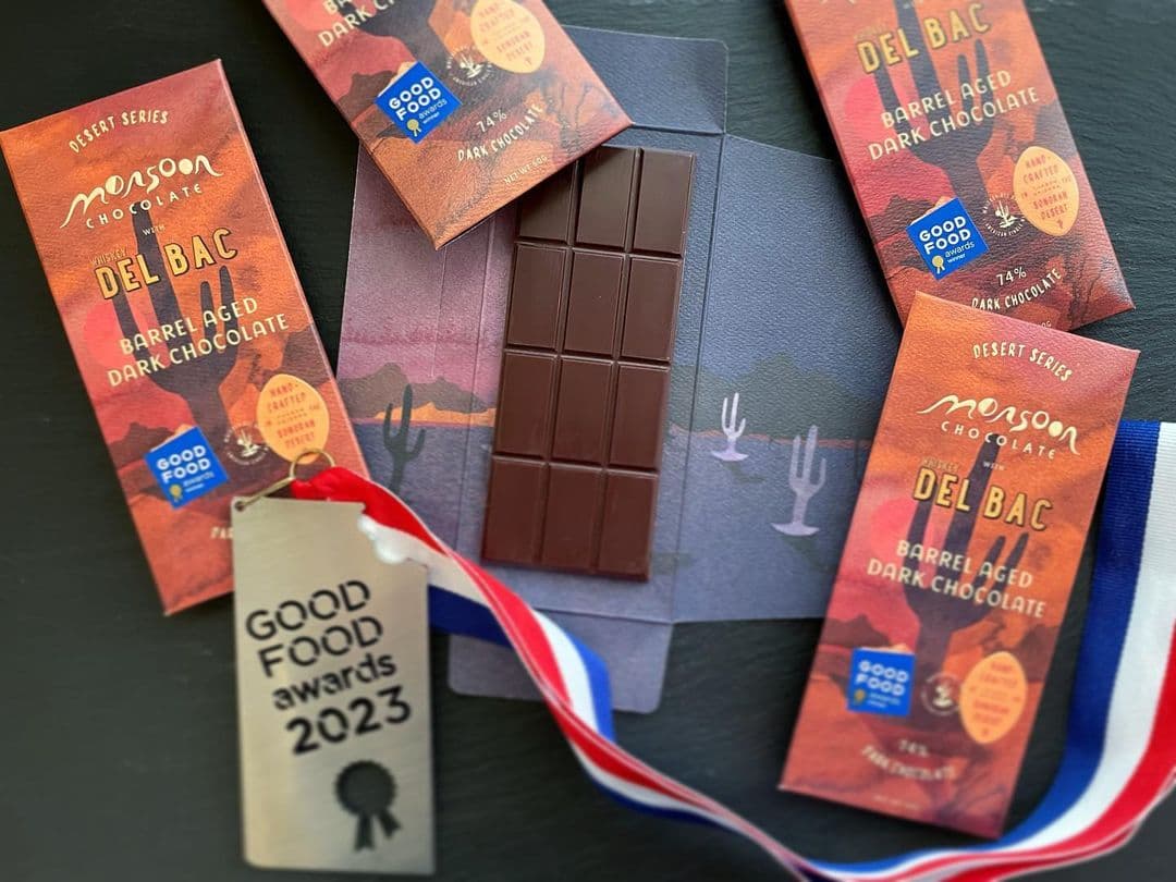 Monsoon Chocolate wins a major award for one of its chocolate bars