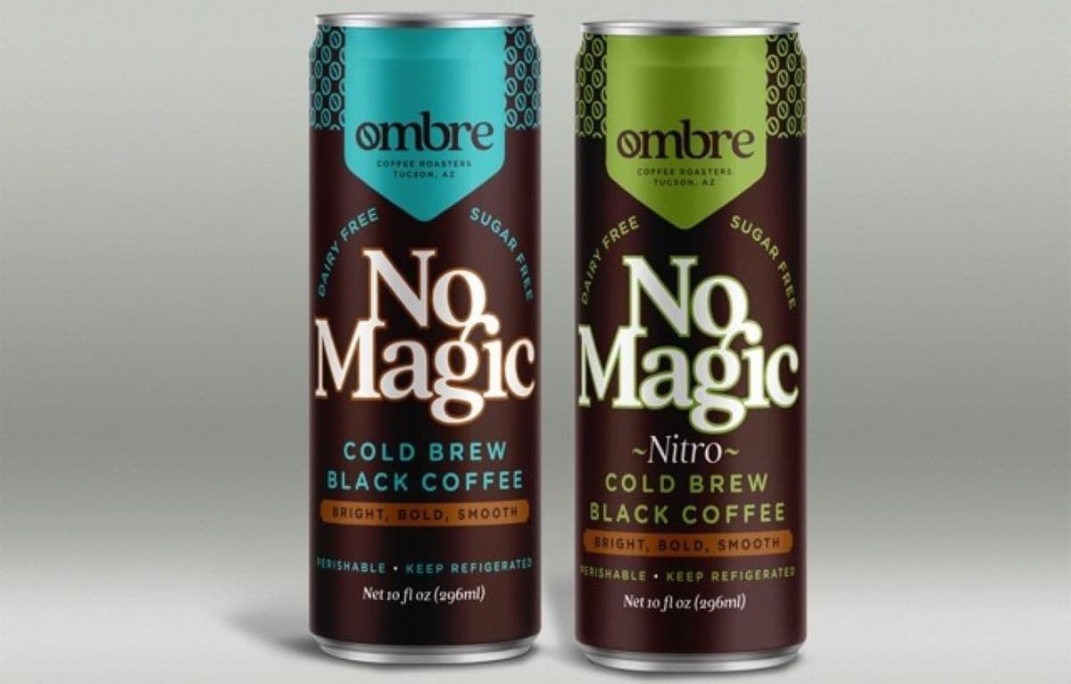 Caffeine on the go! ‘No Magic Cold Brew’ by Ombre Coffee