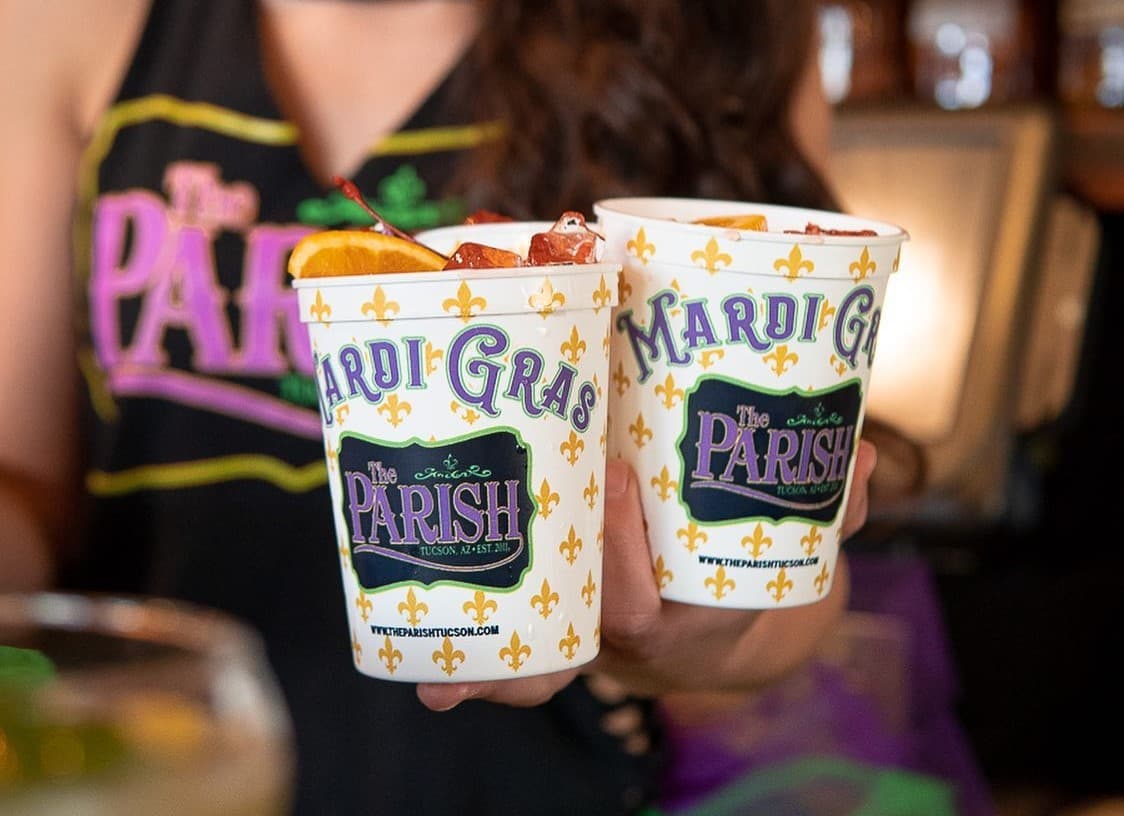 The Parish, The Delta & Tucson Foodie team up for 2 Mardi Gras parties
