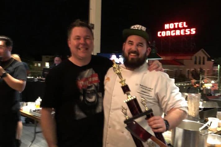 PY Steakhouse Chef de Cuisine Roderick LeDesma Wins Knife Fight 2018