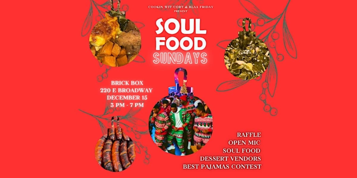‘Soul Food Sundays’ by Cookin Wit Cort and Blax Friday