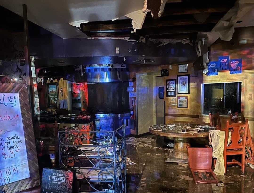 Teresa’s Mosaic Café temporarily closes its doors after catching fire
