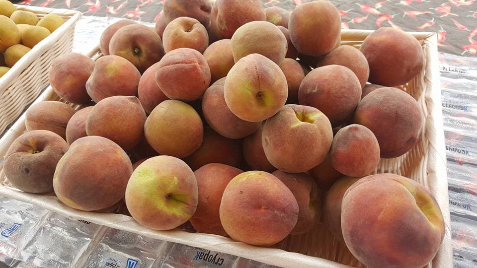 This Week at the Market: Peaches, Pomegranates & Potatoes