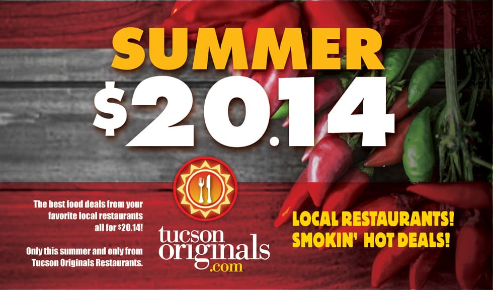 Tucson Originals $20.14 Summer Specials