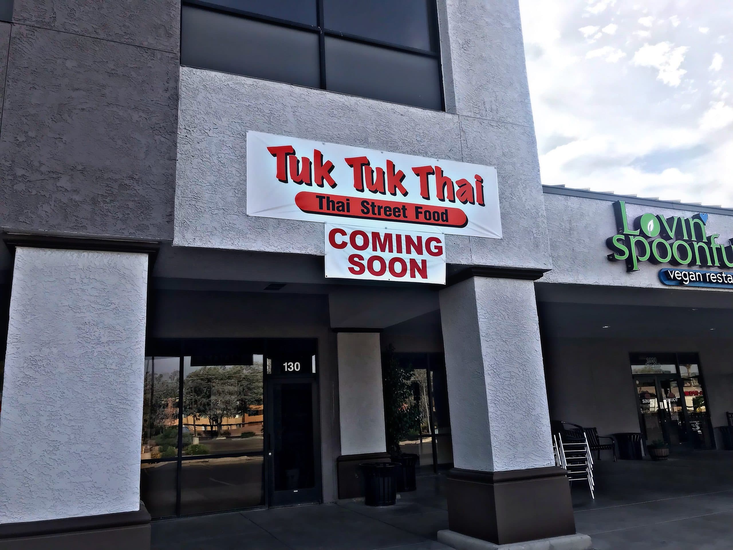 “Tuk Tuk Thai – Thai Street Food” opening soon on Campbell
