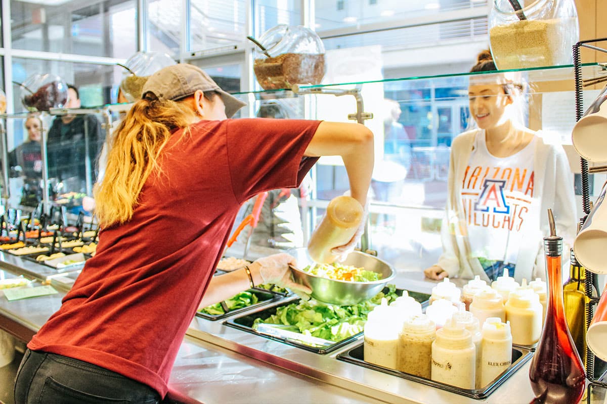 Elevate your food service career today with a job at the UArizona Student Unions