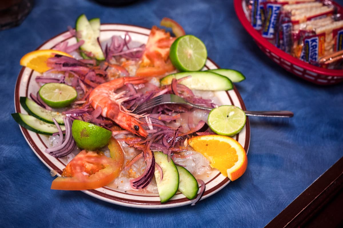 #WeeklyDish (No. 3): Camarones Aguachile at Mariscos Mi Mazatlan