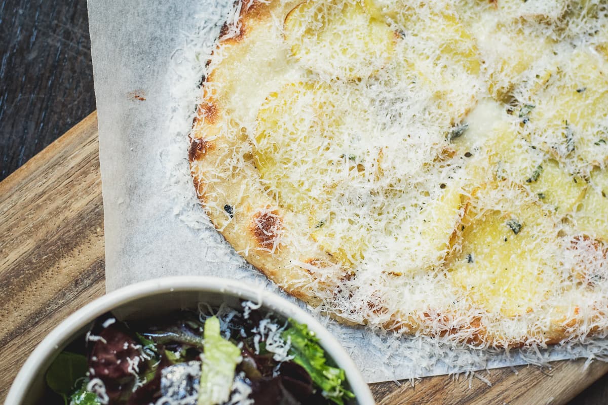 #WeeklyDish (No. 34): Yukon Gold Potato & Pecorino Pizzetta at Reilly