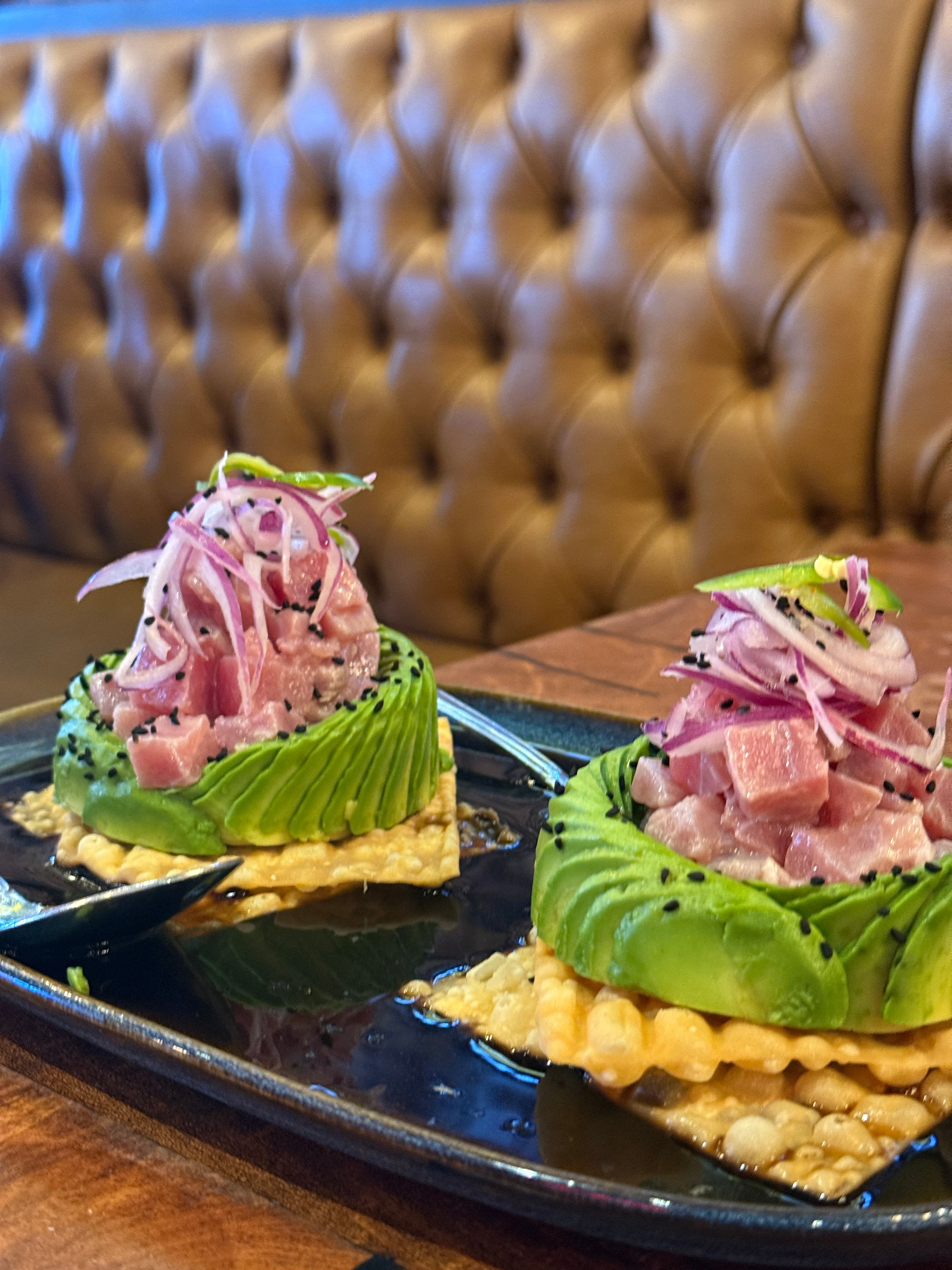 Tuna Tostada