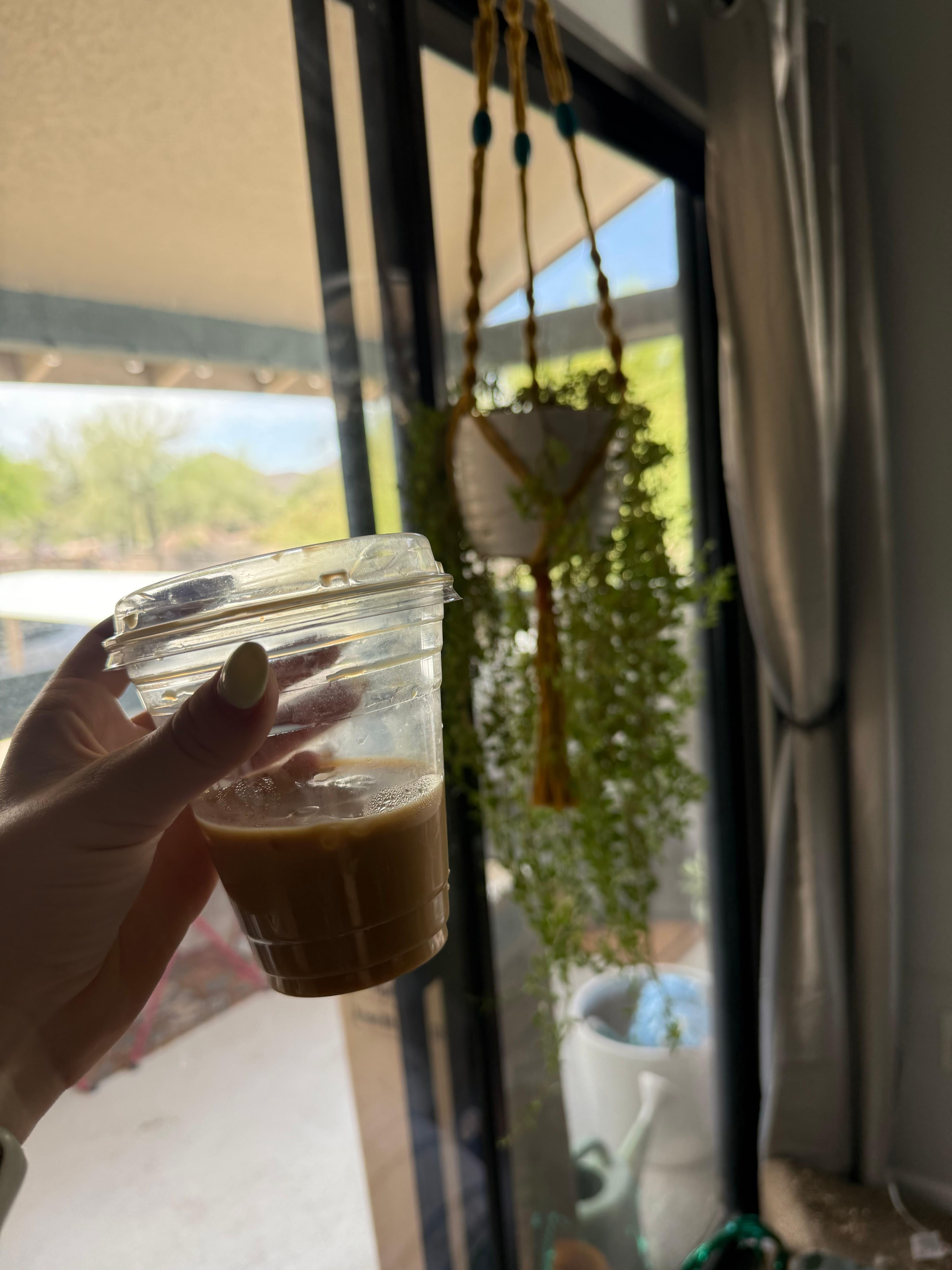 Iced Lavender Latte