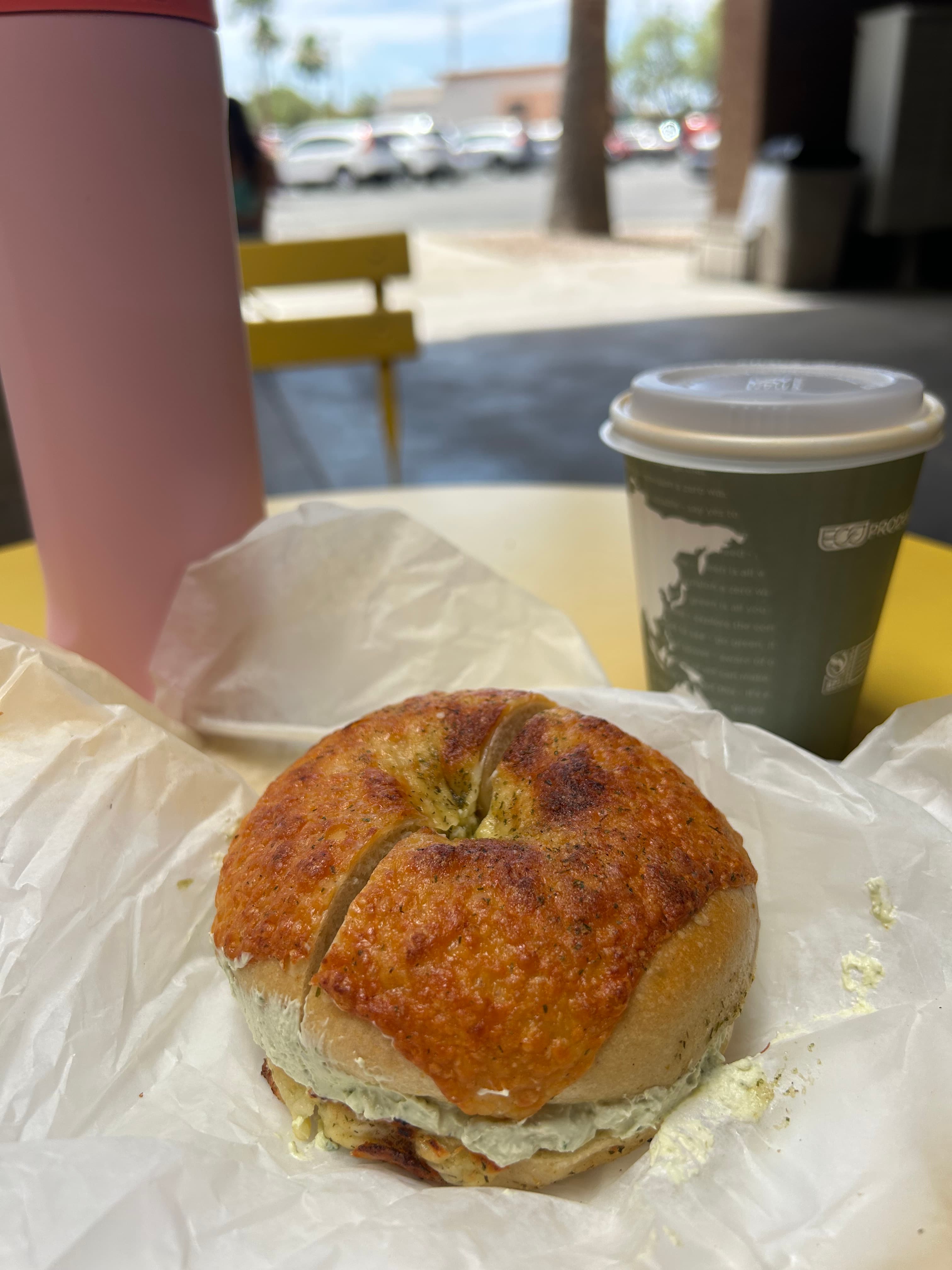 White Cheddar Ranch Bagel
