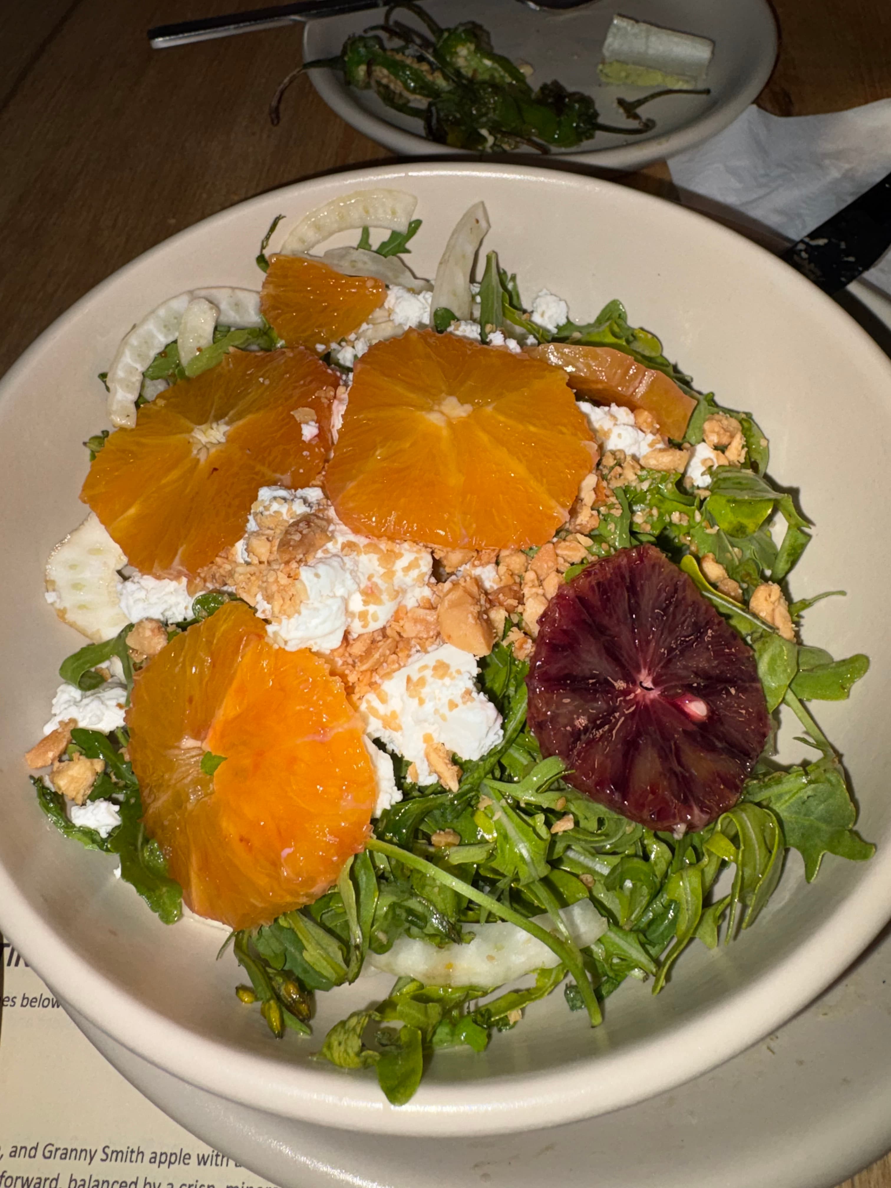 Blood Orange Salad