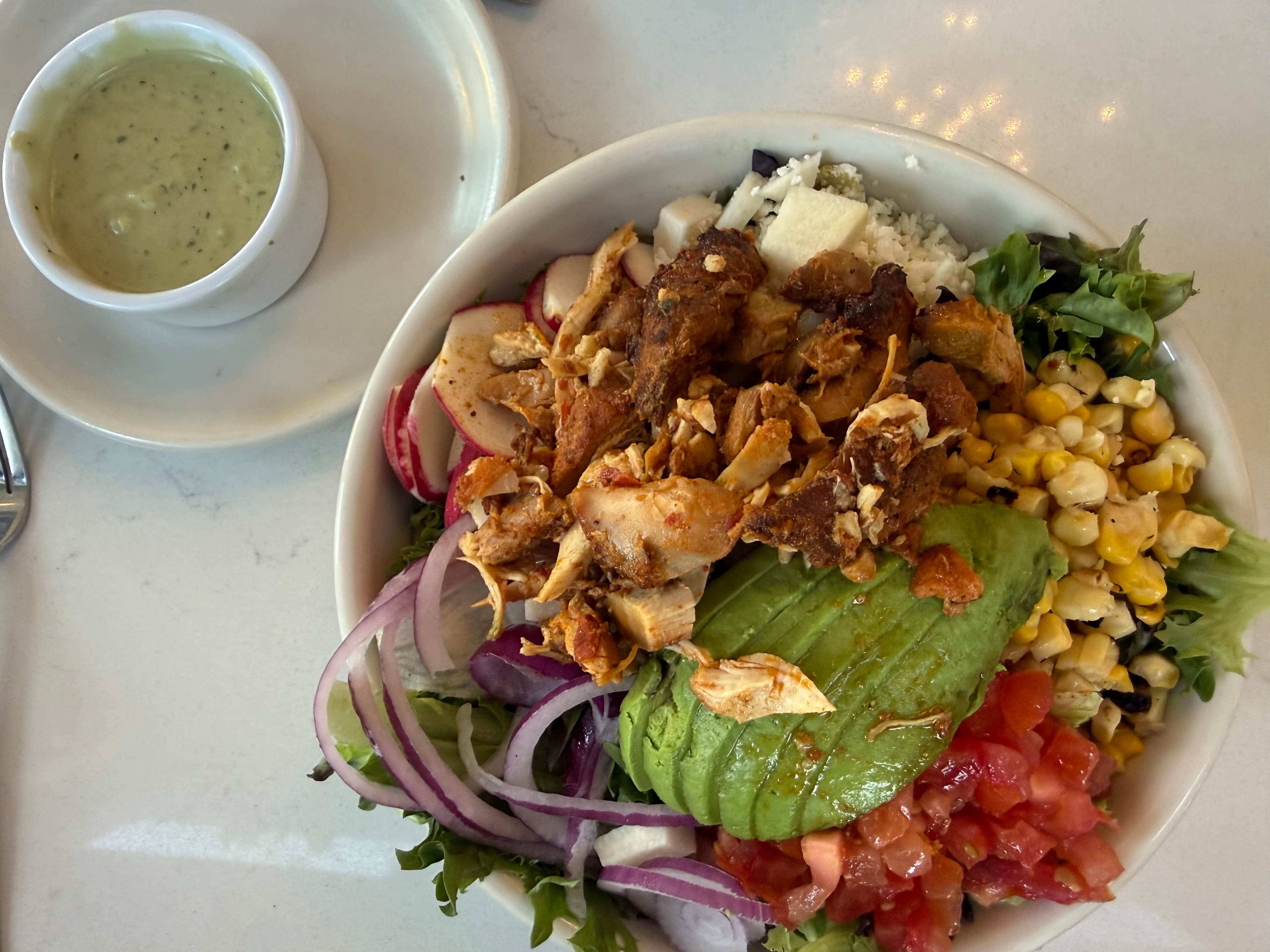 Agave House Salad with Pollo Asado