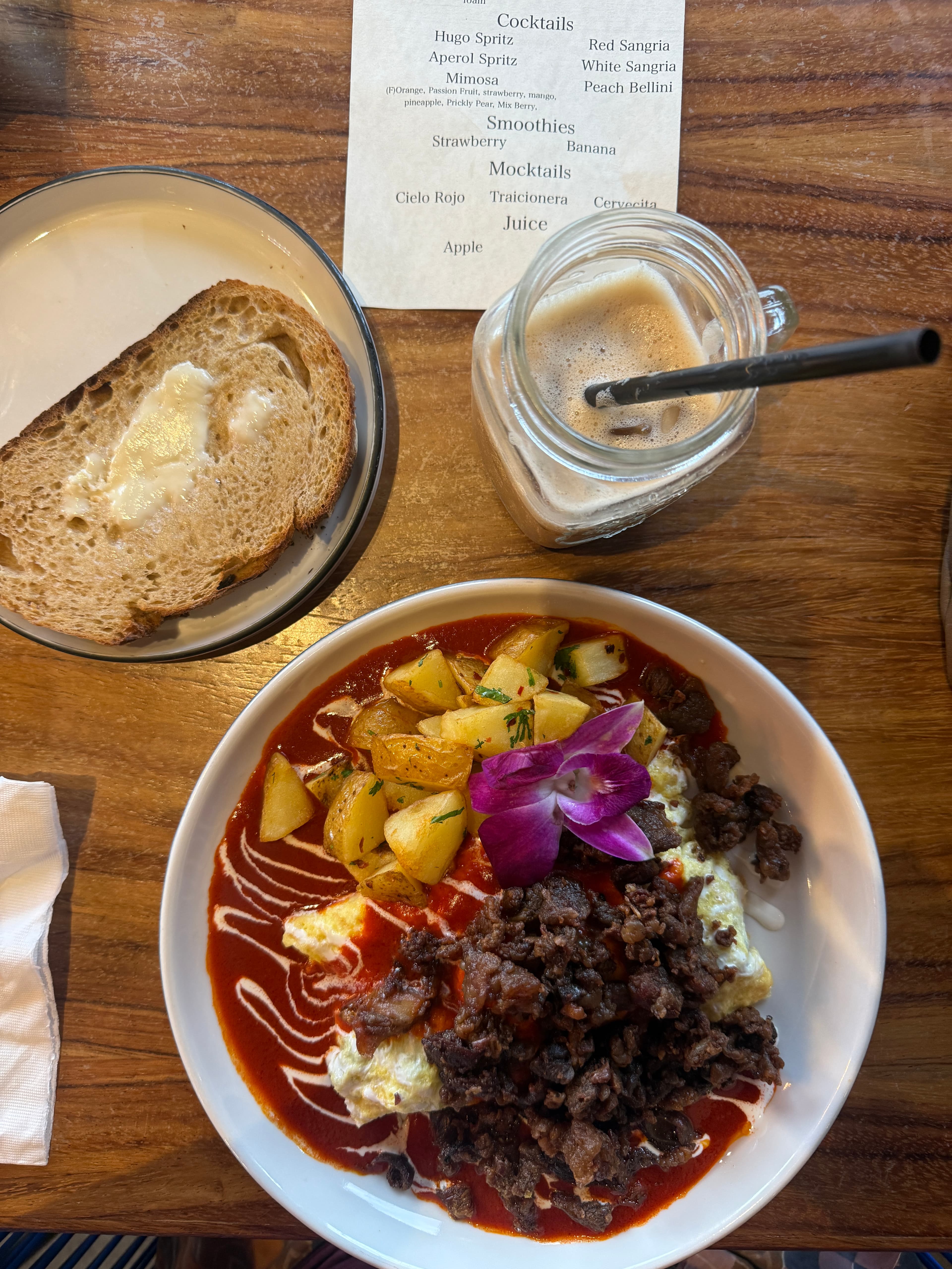 Chili Colorado Omelette