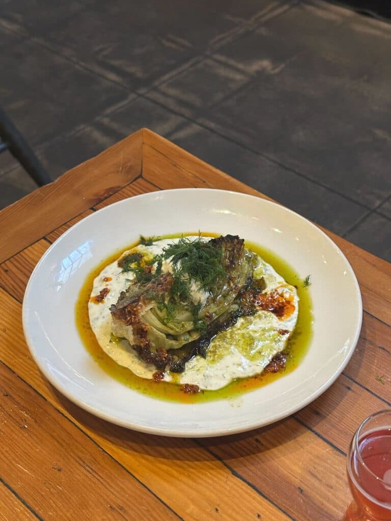 Roasted 1/4 Cabbage