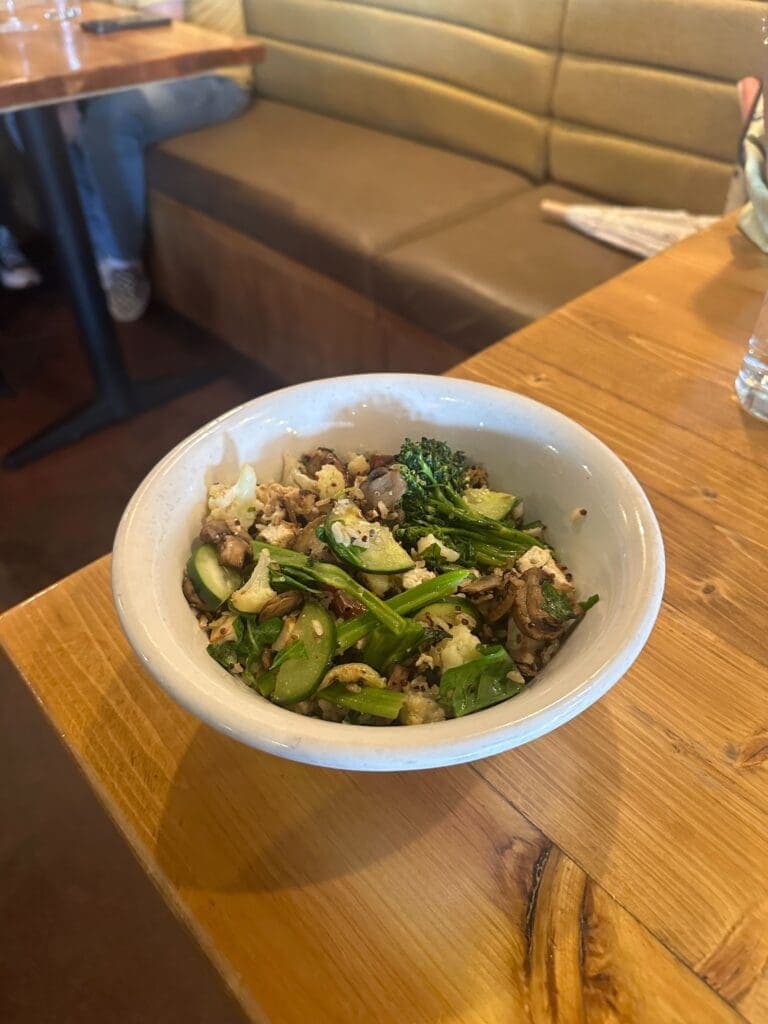 The Woodfire Tofu Bowl