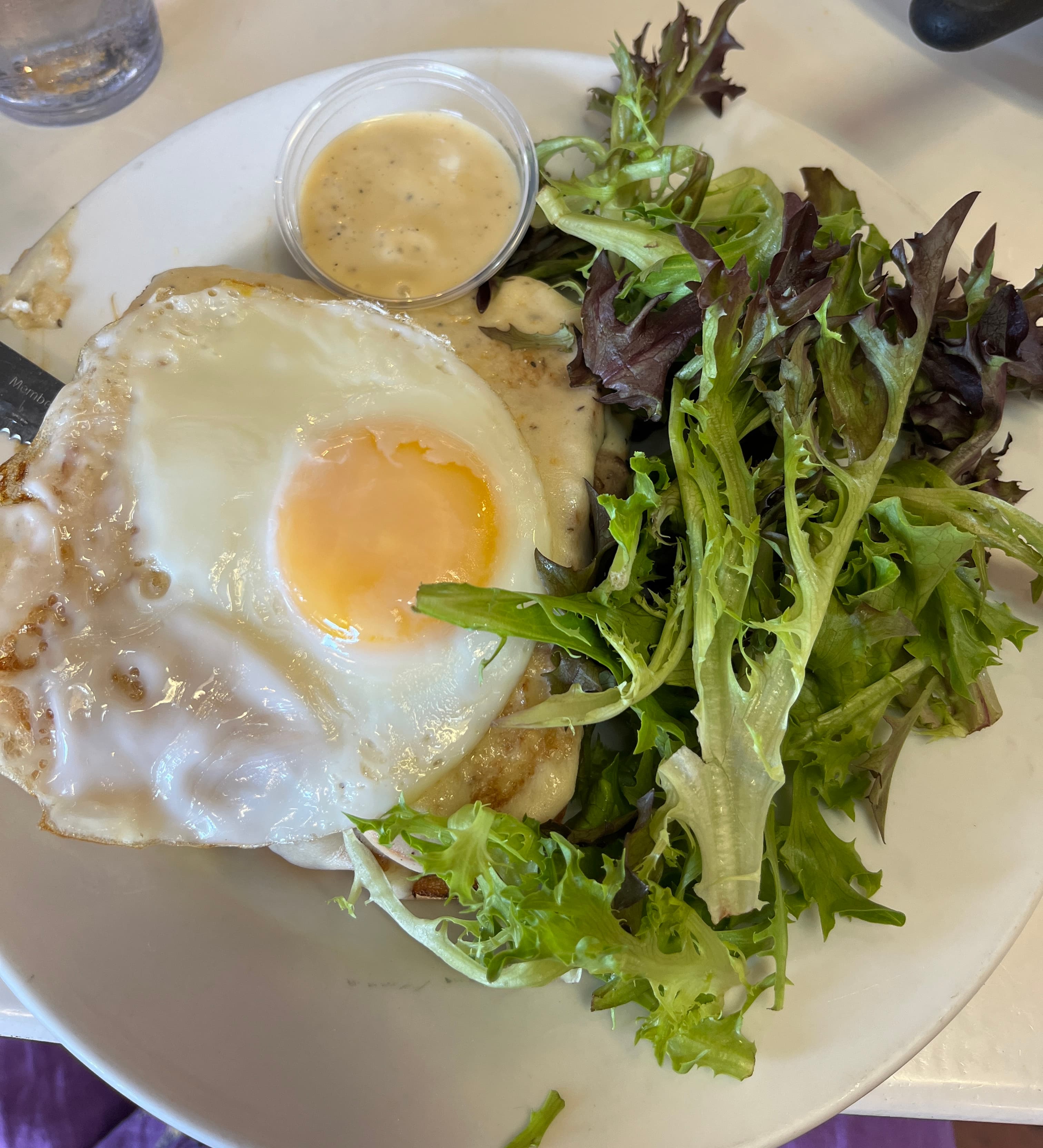 Beef and Cheddar Croque