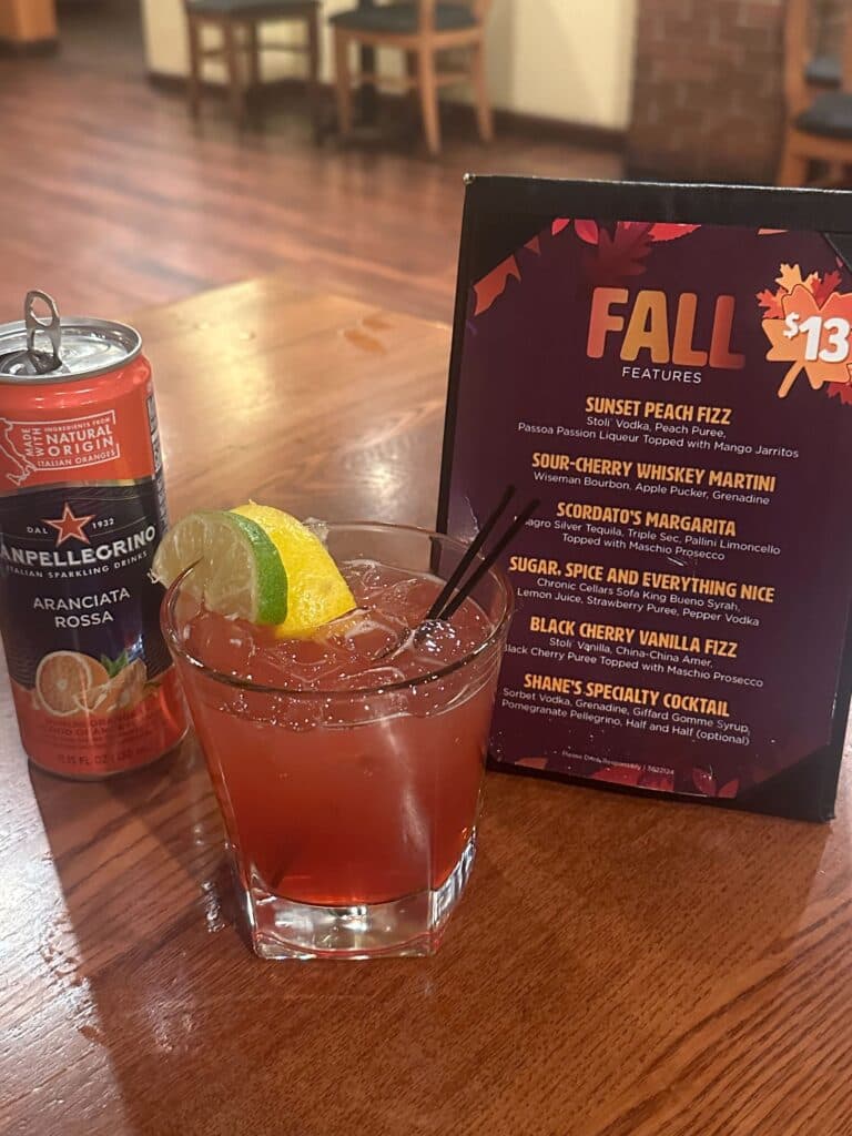 Shane's Specialty Cocktail