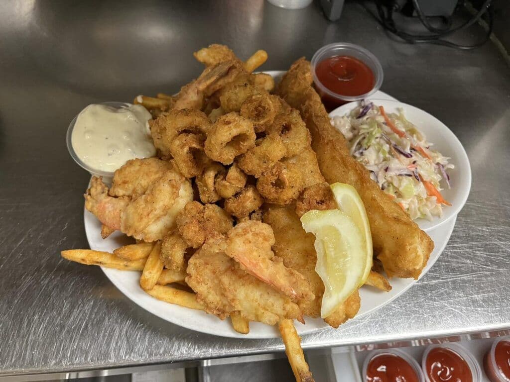 Atlantic Cod Beer-Battered Fish and Chips