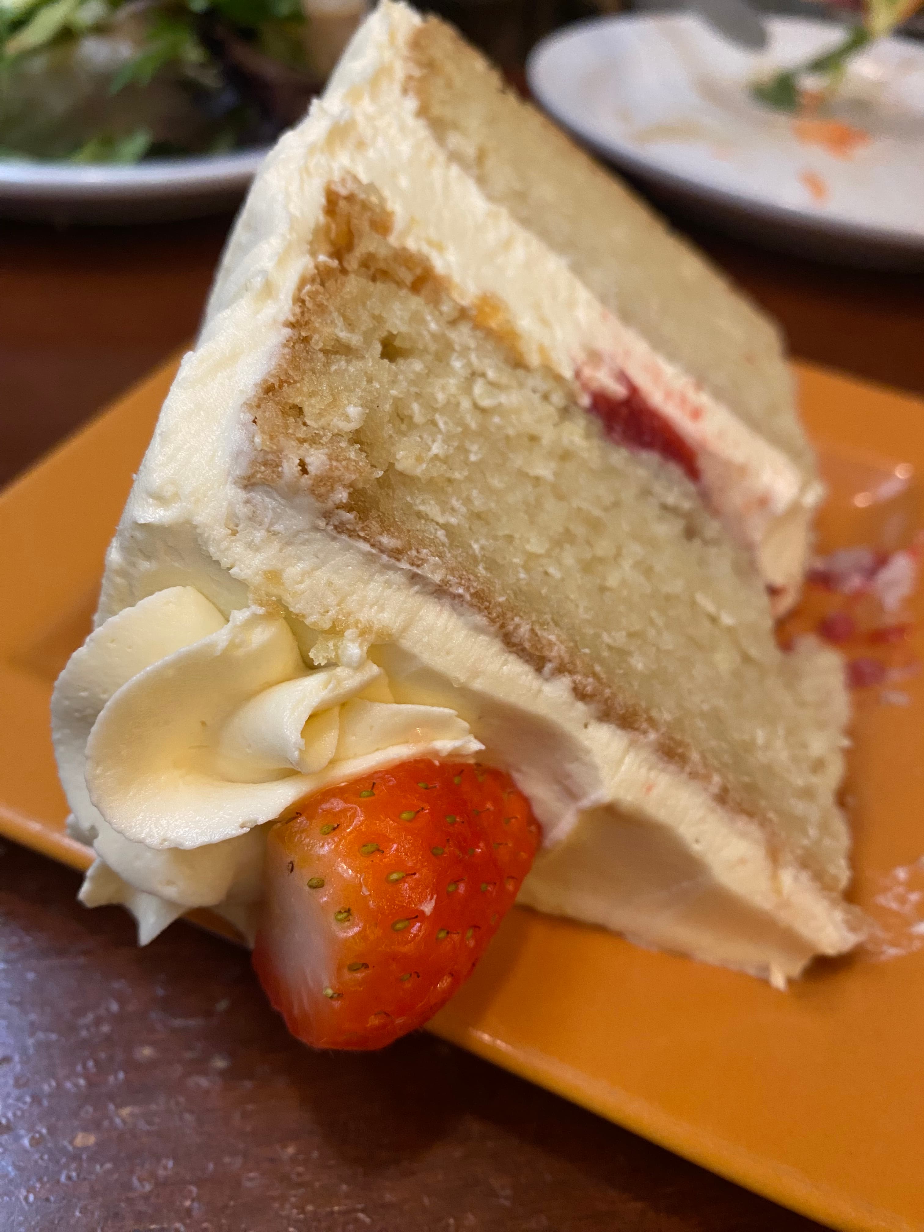 Strawberry Shortcake Vegan Cake