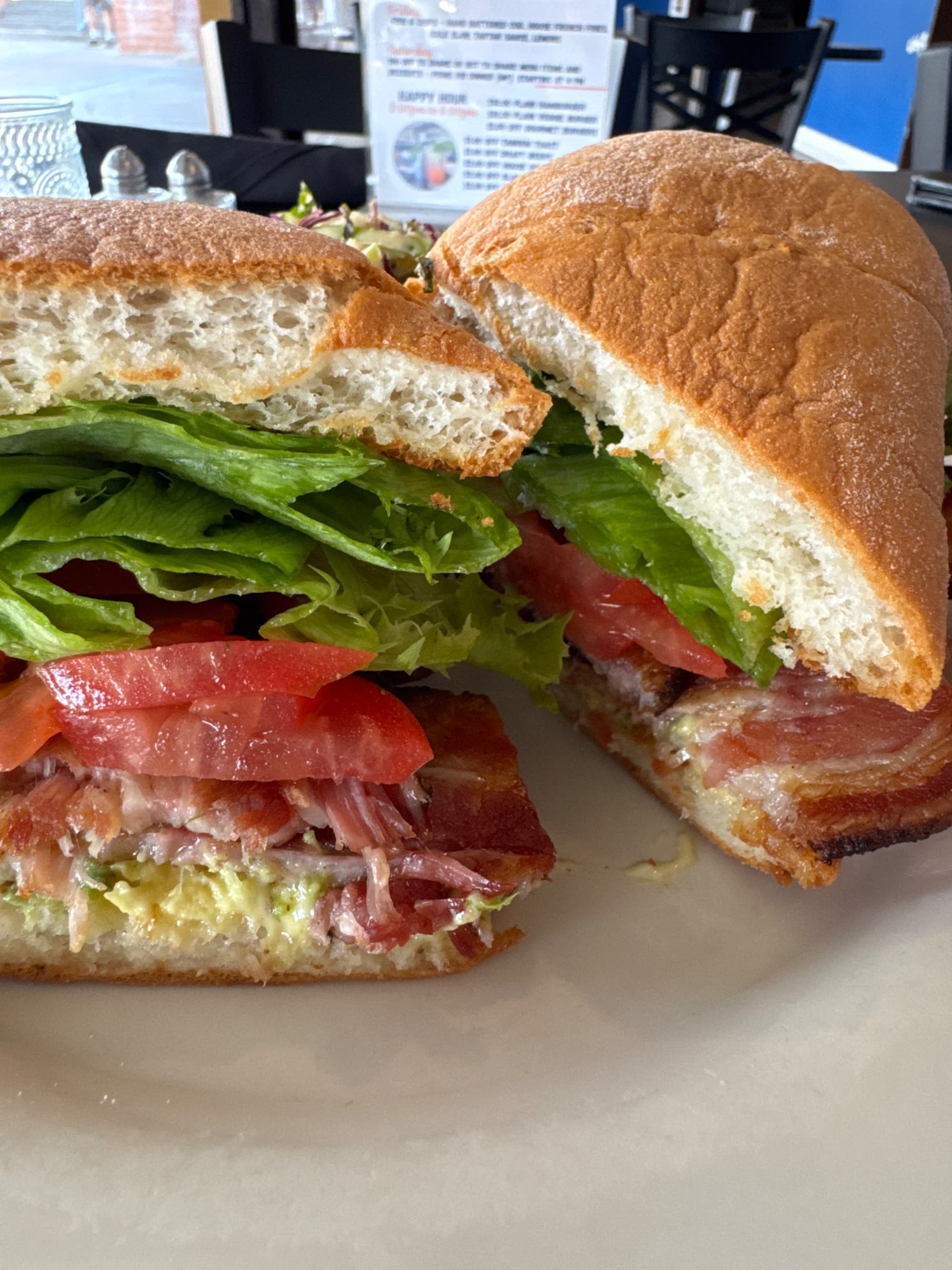 BLT on Gluten Free Bun